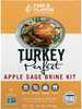 Fire and Flavor Turkey Perfect Brine Kit Apple Sage 2 pk. Model: FFB151