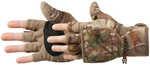 Manzella Bowhunter Convertible Glove/Mitten Medium Realtree Edge