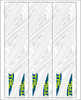 TAC Vanes Arrow Specific Wraps White Size H 5.5 13 pk.