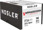 Nosler Varmageddon Bullets .17 Cal 20 gr. FB Tipped 100 pk. Model: 17210