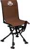 Rhino Blind Adjustable Swivel Chair Black Texteline