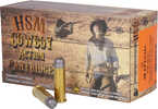 HSM Cowboy Action Handgun Ammunition 38 Special 158 gr. 50 rd. Model: HSM-38-5-N