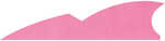Gateway Batwing Feathers Flo Pink 2 in. RW 50 pk.