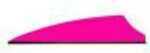 Q2i Fusion X-II Vanes Pink 2.1 in. 100 pk. Model: Q2i5045