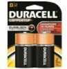 Duracell Coppertop Battery D 2 pk. Model: 041333213019