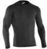 Under Armour Base 4.0 Crew Black Medium Model: 1239730-001-MD