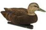 Avian X Top Flight Duck Decoy Flocked Black Floater 6pk Model: 8075