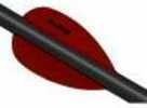 Flex Fletch Flash Real Red 2 in. 39 pk. Model: FLASH-RD-39