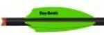 Flex Fletch Silent Knight 300 FLEX2 Cosmic Green 3 in. 100 pk. Model: SK-300-CG-100