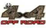 SEI 4x4 Off Road Decal Realtree Xtra Model: RT 4X4-XT