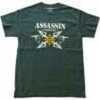 Assassin T-shirt Broadhead Charcoal 2x-large Model: Mtchlbowfish-xxl