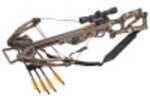 Arrow Precision Inferno Firestorm II Crossbow Package W/4X32 Mulit-Reticle Illum. Scope 200Lbs Camo