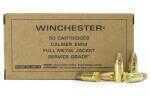 9mm Luger 115 Grain Full Metal Jacket 50 Rounds Winchester Ammunition