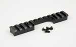 Crickett KSA00411 Picatinny Scope Rail Kit Matte Black Keystone Model 722 Picatinny/Weaver Mount Aluminum Rifle