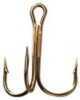 Mustad Treble Hook Gold 25/Box Pk Code 24 Md#: 35518-14