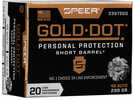 45 ACP 230 Grain Jacketed Hollow Point 20 Rounds Speer Ammunition