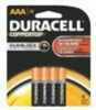 Duracell Alkaline Battery Coppertop Aaa 4/Pk Model: 80252350