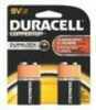 Duracell Alkaline Battery Coppertop 9V 2/Pk Model: 80252598