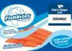 Fishbites N Strips Crab Orange Long Lasting