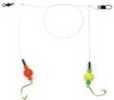 Sea Striker Spot/Pompano Rig Circle Hook - #2 Red/Yel Flts