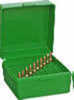 MTM Case-Gard Rs10010 Ammo Box Flip-Top For 204 Ruger/.223 Rem Green Polypropylene 100Rd