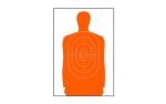 Action Target B-27S Standard Full Size Orange Silhouette 24"x45" 100 Per Box B-27SORANGE-100