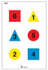 Action Target Discretionary Command Training Target V 2-c Multi Color 23" X 35" 100 Per Box Dt-2c-100