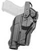 Rapid Force Duty Holster Outside The Waistband Level 3 Retention Fits Glock 17/31/47/22 (will Not