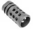 Angstadt Arms Flash Hider 9MM 4041 Hardened Steel with Black Nitride Finish 1/2X36 TPI AA09FLASHS