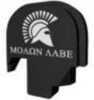 Bastion Slide Back Plate Molon Labe Black and White Fits S&W M&P Shield 9/40 BASMPS-SLD-BW-SMOLON