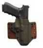 Black Point Tactical Leather Wing OWB Holster Fits Glock 26/27/33 Right Hand Kydex & with 1.75" Belt Loops