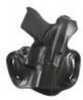 DeSantis Gunhide 086BA8BZ0 Mini Slide OWB Black Leather Belt Fits Glock 43/43X/48 1.75" Wide Hand