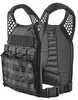 Eagle Industries ACTIVE SHOOTER RESPONSE PLATE CARRIER W/ REMOVABLE FRONT FLAPS BLACK R-PC-ASR-RFF-W/P/D-MS-5BK