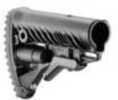 FAB Defense AR-15 Buttstock with Storage Compartment Mil-Spec and Commercial Tubes Polymer Black