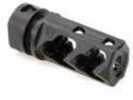 Fortis Manufacturing Inc. Muzzle Brake 5.56MM Black Finish Control Compatible 5.56-MB-BLK
