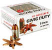 G2 Research Civic Duty 10MM 122 Grain Lead Free Copper 20 Round Box California Certified Nonlead Ammunition G00622