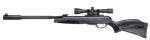 Gamo Whisper Fusion Mach 1 .22 Pellet Black Finish Synthetic Stock Dual Noise Dampening Technology Fluted Polymer Jacket