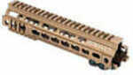 Geissele Automatics 05283S Super Modular Rail MK4 9.30" M-LOK, Desert Dirt Aluminum For AR Platform, Barrel Nut Included