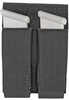 Grey Ghost Double Pistol Magna Mag Pouch Laminate Black