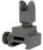 AR-15 Global Military Gear Flip Up Front Sight Picatinny Black GM-FFUS1