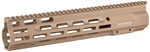 Kinetic Development Group LLC M-LOK Handguard 14" Brown Fits HK 417 HKRM5-110