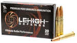 Lehigh Defense Controlled Chaos .300 HAM'R 125 Grain Fracturing Tip FBHP 20 Round Box LA300HMR-125-CC