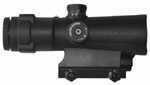 Lucid P7 Reticle, Rifle Scope, 4X30mm, Magnified Combat Optic, Matte Black Finish L-4XP7