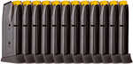 Taurus Magazine 9MM 12 Rounds Fits Taurus G3C with Finger Rest Black 12 Pack 389-0009-03