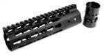 Noveske 5000451 NSR Keymod Handguard 7" 6005A-T6 Aluminum Black Hard Coat Anodized