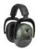 OLYMPIA Earmuff, Green, Electronic, 3.5mm Cord For