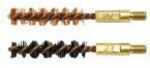 Otis FG327Nb Bore Brush Set 6.8mm/7mm/270 Cal 8-32 Thread 2" Long Bronze/Nylon Per Pkg