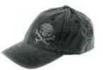 Pipe Hitters Union Skull & Crossbones Hat Black/Gray Large/XL PC501BGRYLX