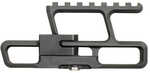 Rs Regulate Rear Biased Lower Modular Side Mount Fits Akm Type Rifles Matte Finish Black Not Compatible With Folding Sto