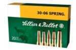 30-06 Springfield 180 Grain Full Metal Jacket 20 Rounds Sellior & Bellot Ammunition